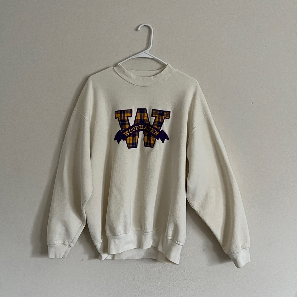 vintage cream sweatshirt